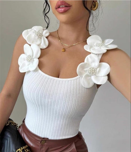 Floral Knit Top